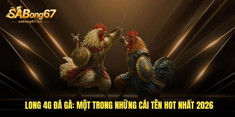 Long 4G Đá Gà - Giải Mã Cái Tên Hot Tháng 8 Tại Sabong67