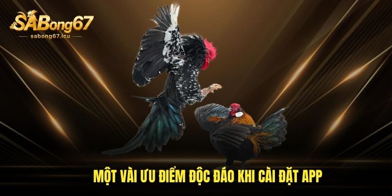 Vài ưu điểm độc đáo khi cài đặt app Vài ưu điểm độc đáo khi cài đặt app
